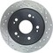 Centric Parts Sport Drilled/Slotted Brake Rotor, 127.40068L 127.40068L - alternate 1